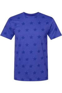 Футболка с принтом звезд Code Five, цвет royal star
