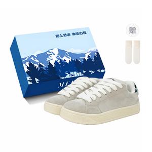 Fawn Miri Низкие кроссовки для скейтбординга Coverage с леопардовым принтом, устойчивые к истиранию и скольжению, женские, серые