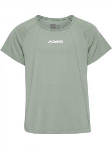 Футболка Hummel Hmlluna Gymnastics Girl в цвете ICEBERG GREEN Hummel