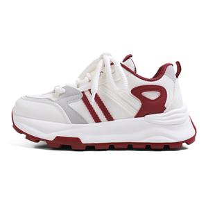 RENBEN Износостойкие, нескользящие, низкие повседневные туфли, женские, белые, красные