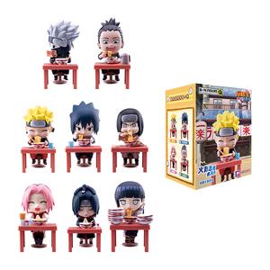 BNFIGURE Q Naruto Shippuden, Ramen Noodles Theme Mystery Boxes Single Mystery Box/Full Box 8 Pcs TOP TOY