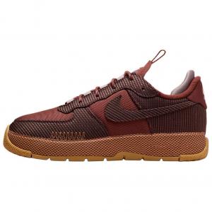 Кроссовки Nike Air Force 1 Skateboarding Shoes Unisex Low-top Red Brown, коричневый