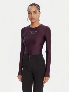 Боди slim fit 79HAM2A1 N0008 Versace Jeans Couture, фиолетовый