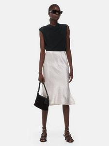 Майка без рукавов с эффектом креш Whistles, Black