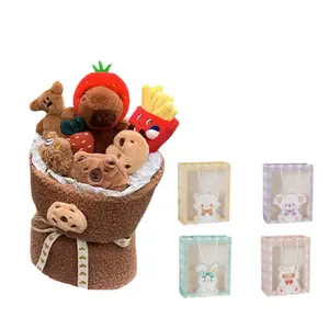 Плюшевая кукла Capybara Bouquet Dolls высота 35см Dolls and bears dance