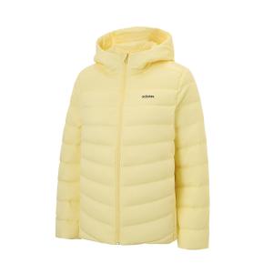 Куртка пуховая женская светло-желтая Adidas
