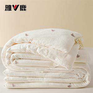 Yalu Одеяло 150х200 см, наполнитель из соевого волокна, вес 2 кг, рисунок "Завязанный бант для лебедя"