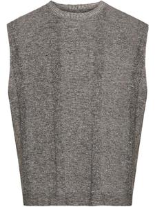 Майка Maison Margiela китайской вязки, серый