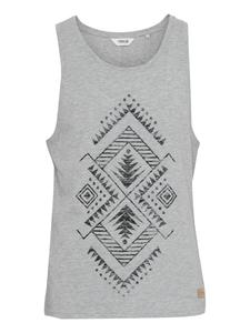 Футболка !Solid Isaak, mottled grey