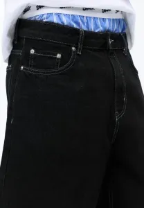 Свободные джинсы-баллоны Pull&Bear, Black