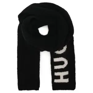 Слоги из шерстяного шарфа Hugo, черный