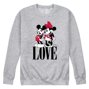 Мужской флисовый свитшот Disney's Mickey & Minnie Love Licensed Character