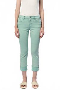 Брюки Blaire Slim Straight цвета ледяной зелени DEAR JOHN DENIM