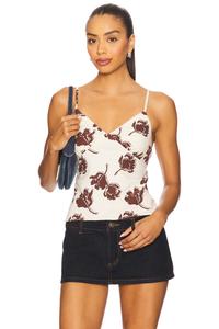 X revolve susie принтовый топ Free People, bittersweet combo