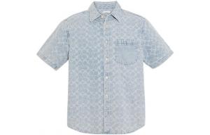 Рубашка мужская светло-синяя Coach, светло-голубой