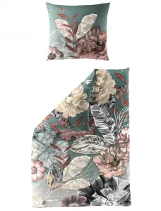 Комплект постельного белья Mako-Satin 5279-30 нефритовый 135 x 200 см хлопок Bierbaum