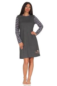 Ночная рубашка NORMANN, цвет anthrazit-melange
