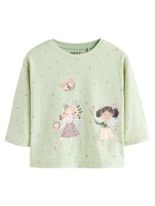 Рубашка Next, пастельно-зеленый