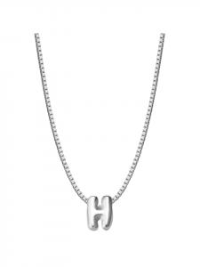 Glanzstücke München Серебряное колье в виде буквы H
