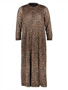 Платье Oui, цвет hellbraun/schwarz