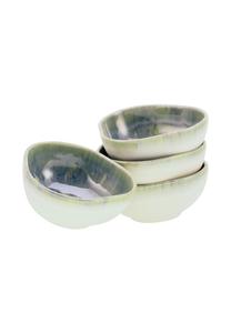 Миска Creatable Yuki, 4 предмета, зелено-голубой