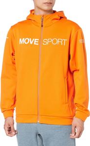 Толстовка Descente MOVESPORT MVSP, на молнии, ветрозащитная, термобелье, с карманами