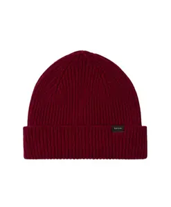 Роскошная шапка-бини из смеси кашемира Paul Smith, красный