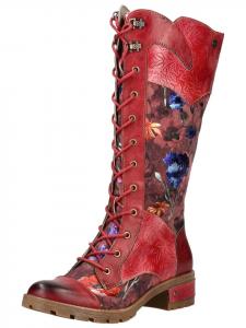 Ботинки красного цвета LAURA VITA