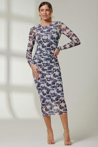 Платье мидакси с длинными рукавами Mabyn Jolie Moi, черный