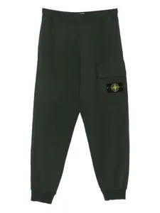 Спортивные брюки с накладными карманами Stone Island, зеленый