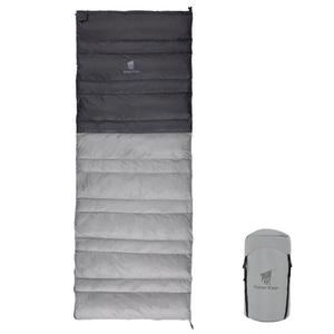 Yjhome ветровой спальный мешок для отдыха на природе, походное одеяло, легко носить с собой, легкий теплый спальный мешок, темно-серый, 200*72 см