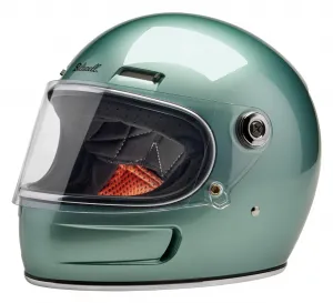 Шлем Biltwell Gringo SV Biltwell Apparel, зеленый металлик