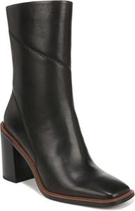 Franco Sarto womens L-stevie, Black Wide Calf Leather