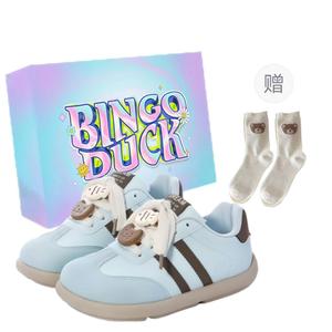 BINGO DUCK Женские скейтерские кеды Lake Blue с эксклюзивной коробкой и подарочными носками, цвет Lake Blue+Exclusive Shoe Box+Gift Socks