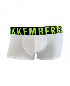 Фирменные белые полиэстеровые боксерские шорты Bikkembergs, белый