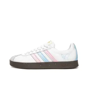 Adidas Neo Кроссовки для скейтбординга VL Court 2.0 с противоскользящим покрытием, износостойкие, унисекс, белые, синие, розовые