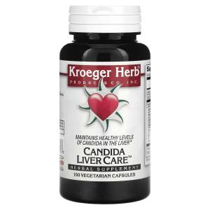 Kroeger Herb Co Candida Liver Care 100 Vegetarian  Capsules
