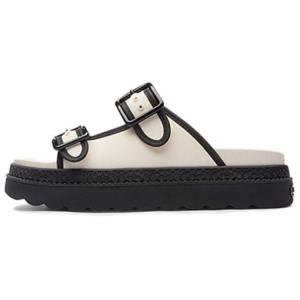 COACH Тапочки-слайды женские меловые белые