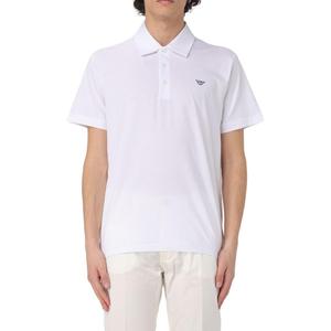 EMPORIO ARMANI Белая поло для мужчин