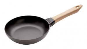 Сковорода Staub с деревянной ручкой, 26 см, черный