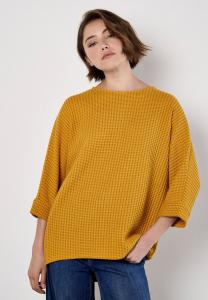 Джемпер Apricot WAFFLE BATWING, Mustard/Mustard Yellow