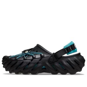 Сандалии Crocs Echo Reflective Laces Clog 'Black Teal', черный