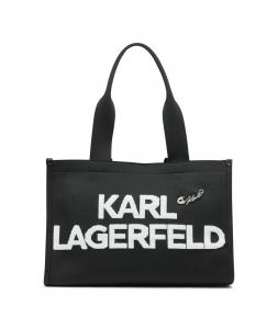 Большая сумка кристина KARL LAGERFELD PARIS, черный