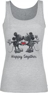 Топ Micky Maus Happy Together, пятнистый серый
