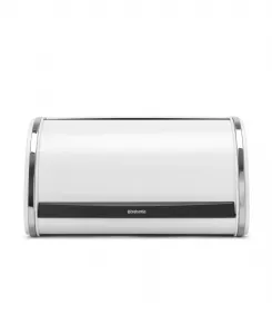 Средняя хлебница с откидной крышкой Brabantia, белый