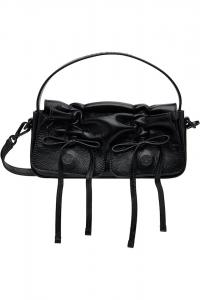 Многокарманная микросумка Acne Studios, черный