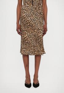 Юбка-карандаш ZARINA Nanushka, светло-коричневый