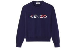 Толстовка женская Kenzo с логотипом, синий