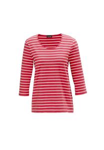 Короткий размер: цветная трикотажная полосатая рубашка Goldner, мультиколор