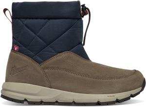 Мужские водонепроницаемые походные ботинки Danner Cloud Cap 400G 7 из замши с подошвой Vibram Arctic Grip, утеплителем PrimaLoft и стелькой OrthoLite, шоколадный